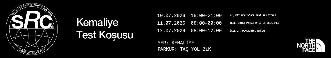 The North Face SRC x Kemaliye Test Koşusu