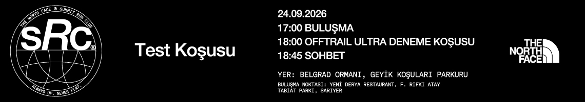 The North Face SRC x Belgrad Test Koşusu