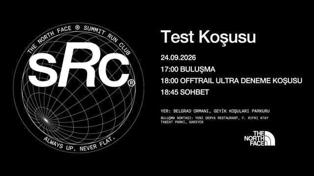 The North Face SRC x Belgrad Test Koşusu